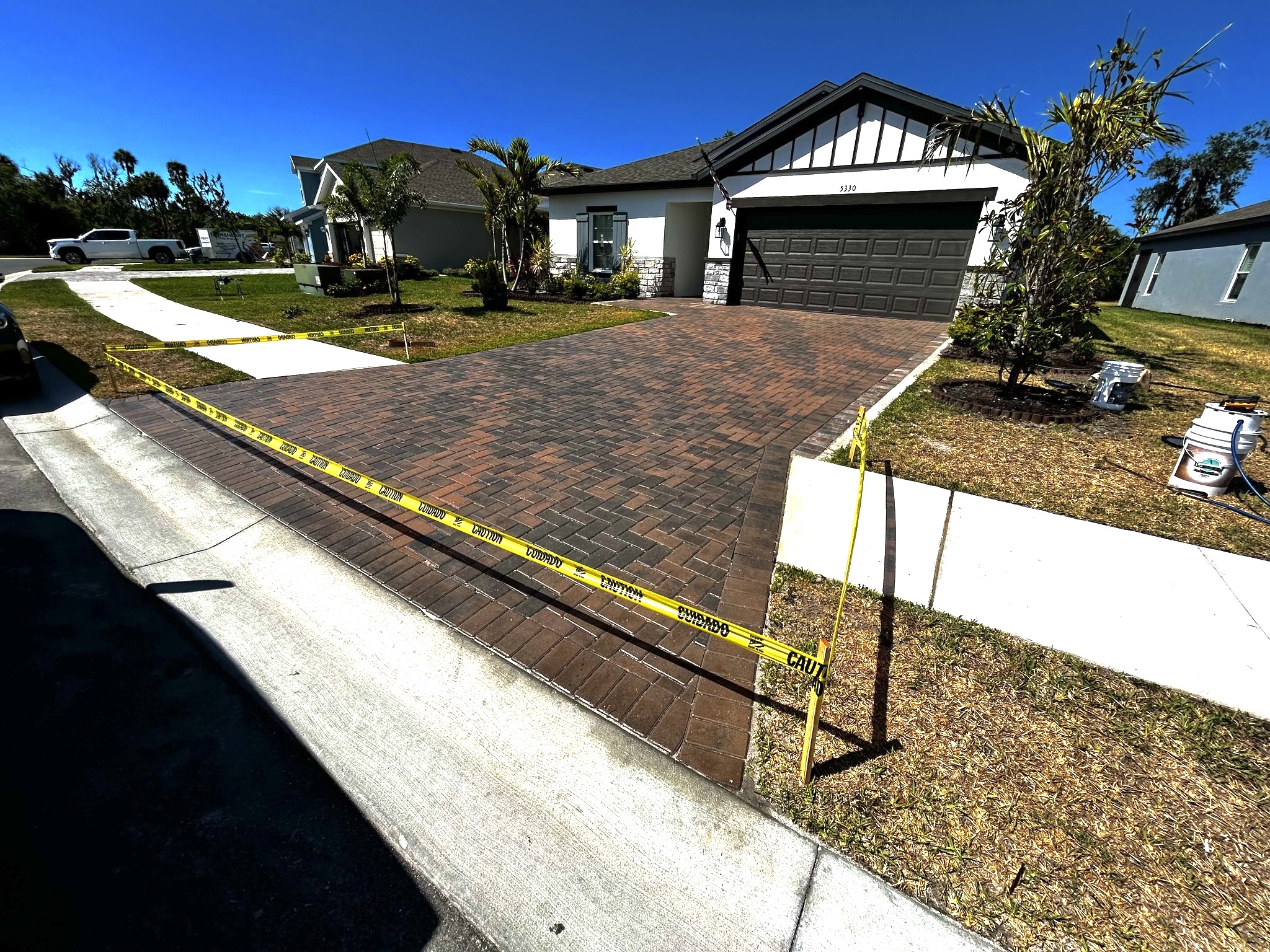 Pressure Washing & Paver Sealing — after